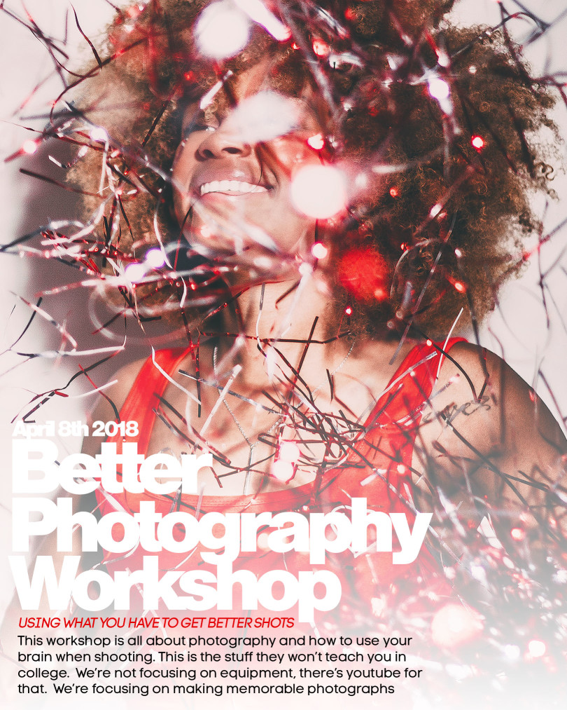 Unity Design Workshop - April 8th - Better Photography Workshop
